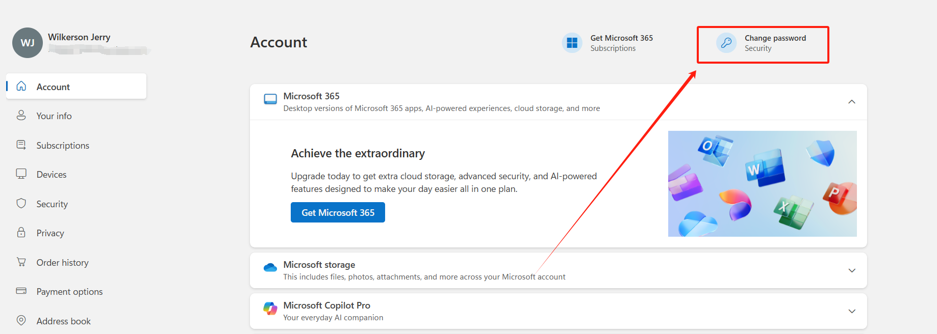 outlook_email_change_password