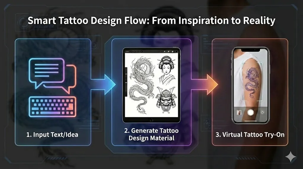 AI Tattoo Generator result