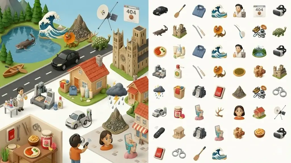 nano banana example with illustration design