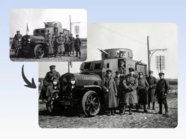 revive faded artifacts