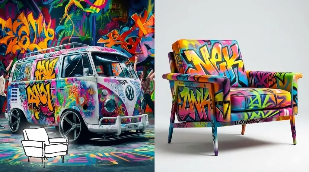 nano banana example with sample image design