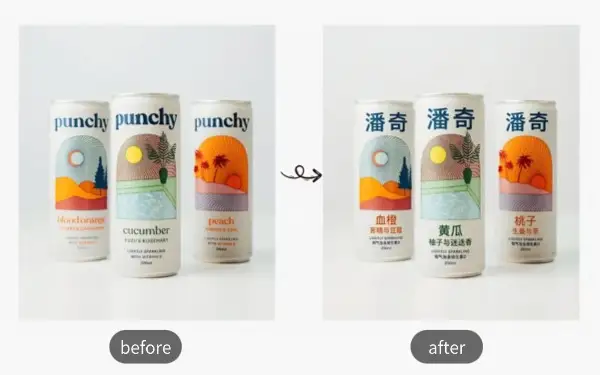 Translate Image result