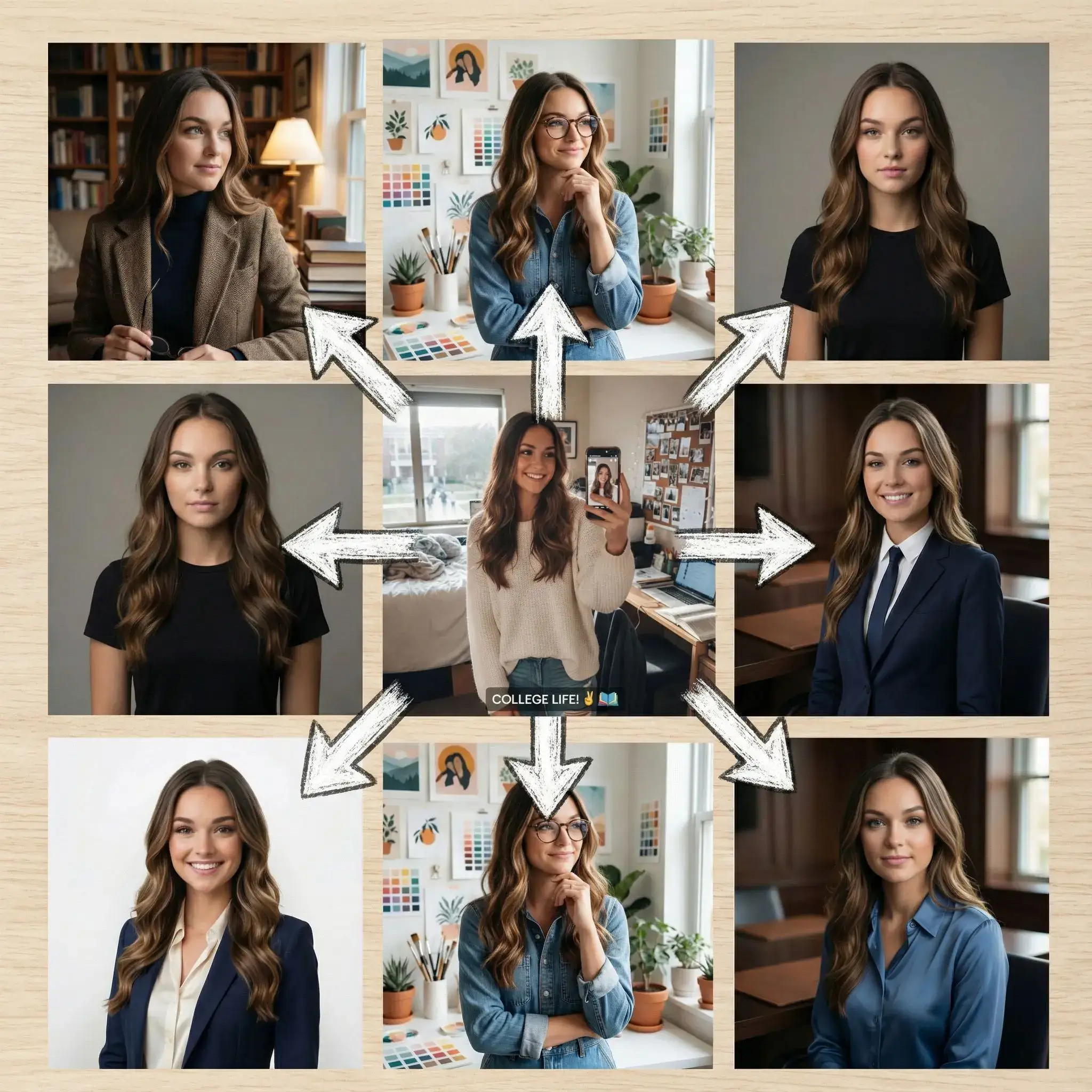 AI HeadShor Generator result