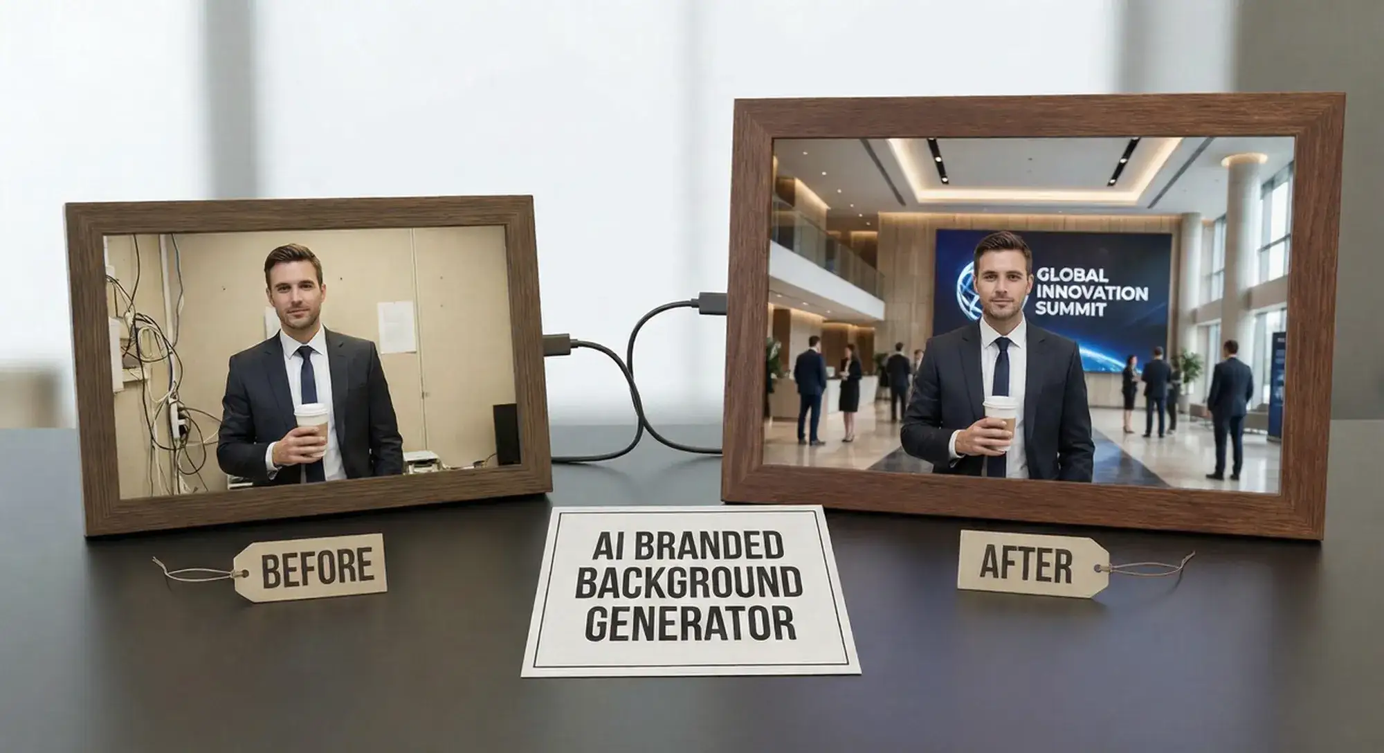 nano banana pro AI background generator for marketing materials