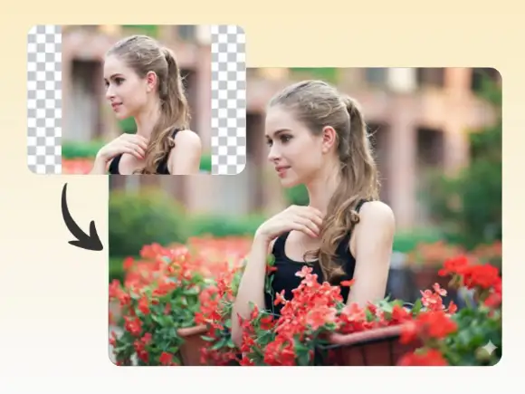 social media photo extend