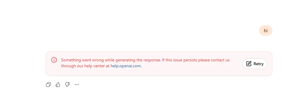 chatgpt is not working for me