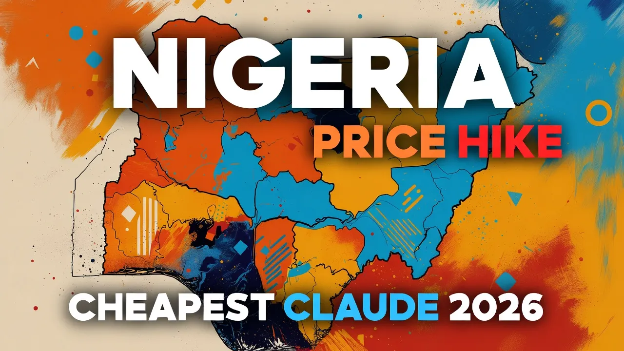 Nigeria Price Increase: 2026 Latest Ranking of Cheapest Regions for Claude Pro