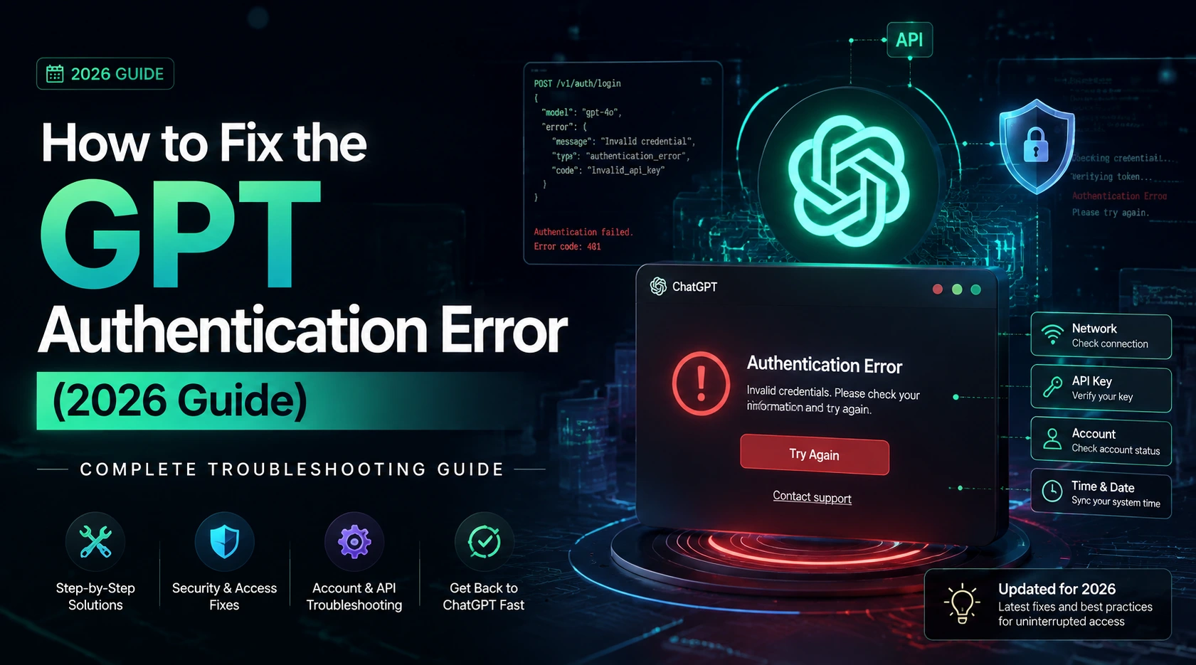 How to Fix the GPT Authentication Error (2026 Guide)