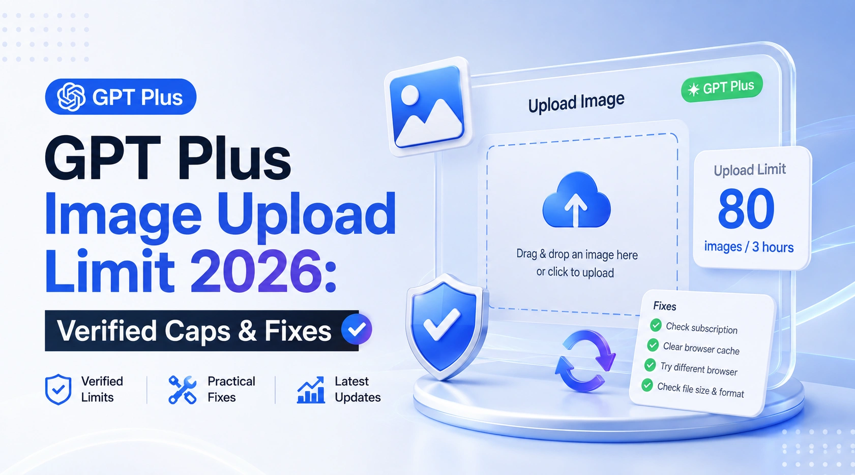 GPT Plus Image Upload Limit 2026: Verified Caps & Fixes