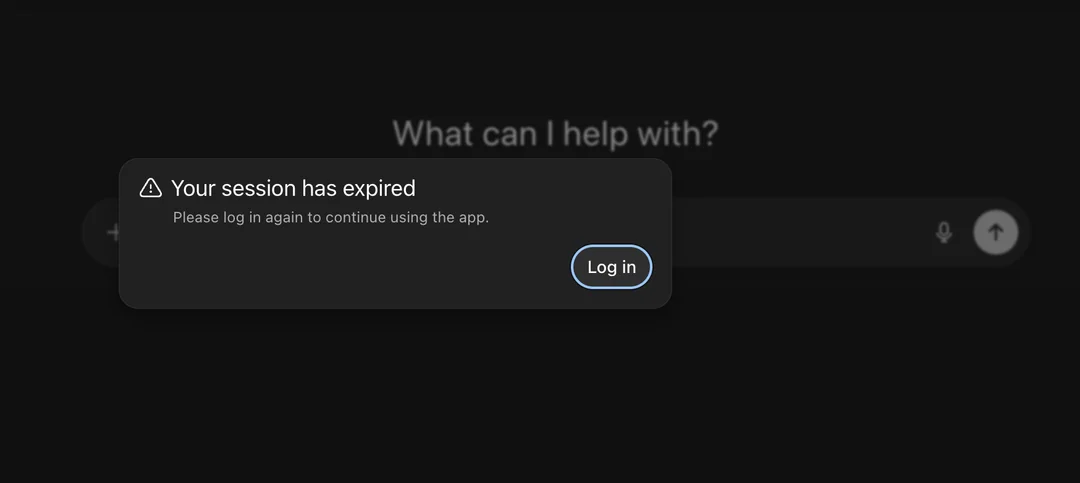 gpt session expired