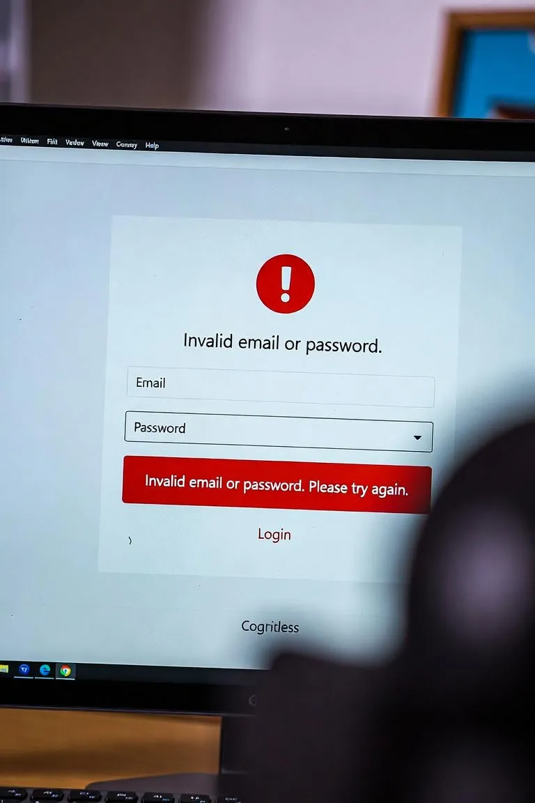 Real user case: Google login worked but email login failed