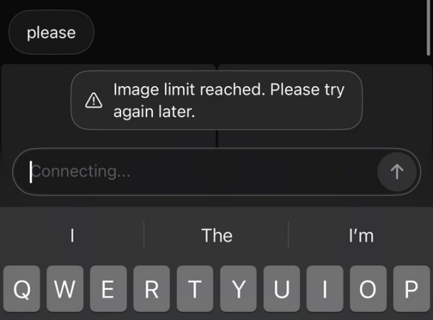 grok ai image limit reached
