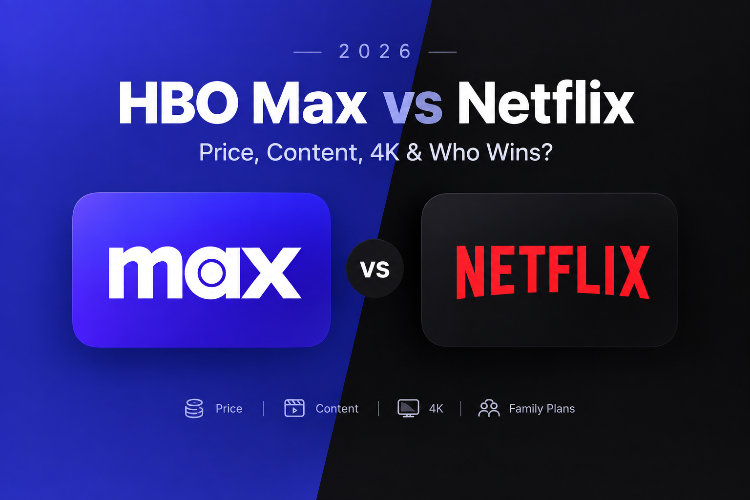 HBO Max vs Netflix 2026: Price, Content, 4K & Who Wins?