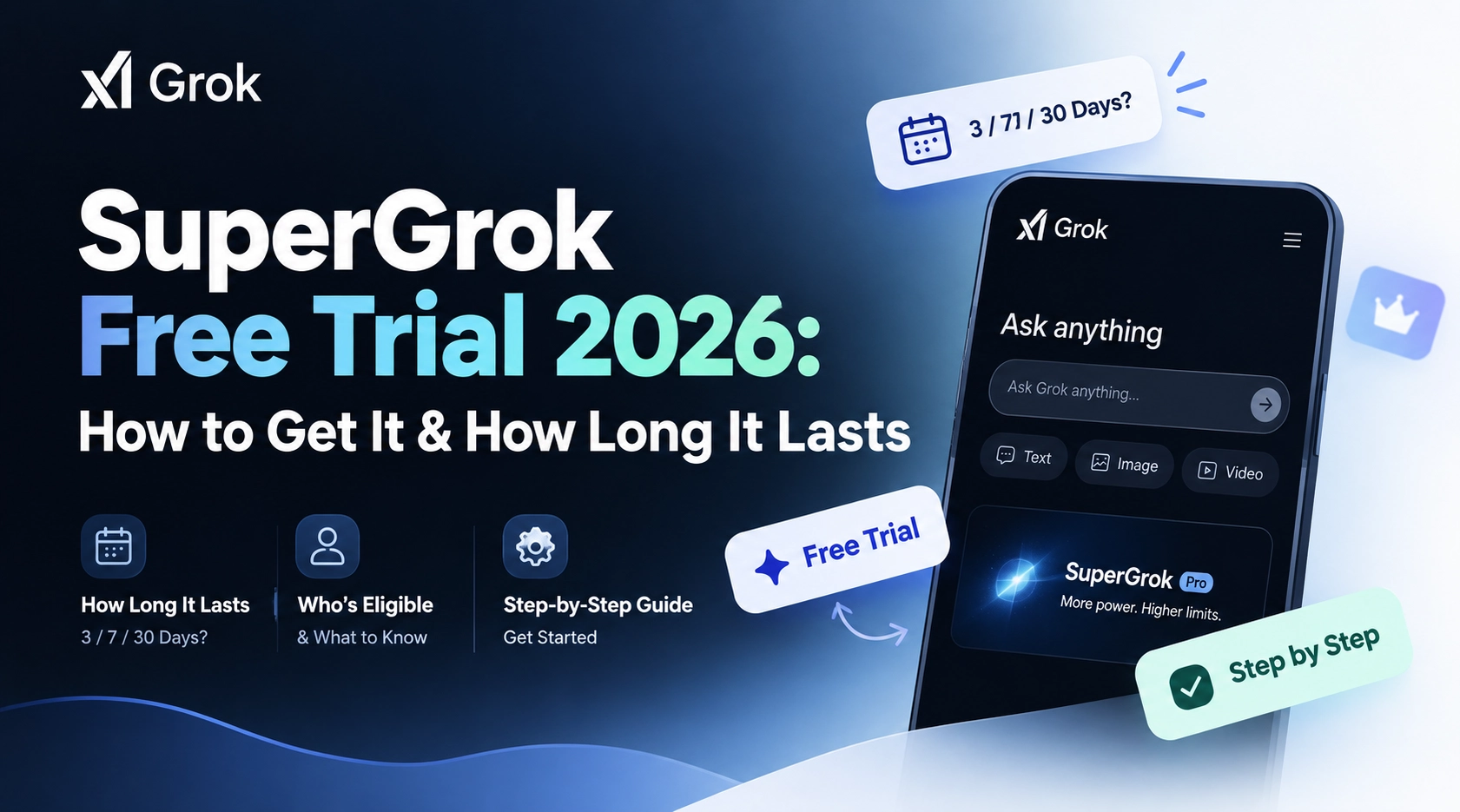 SuperGrok Free Trial 2026: How to Get It & How Long It Lasts