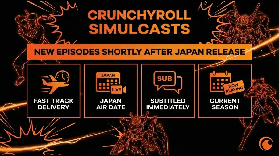 New episodes shortly after releasing in Japan