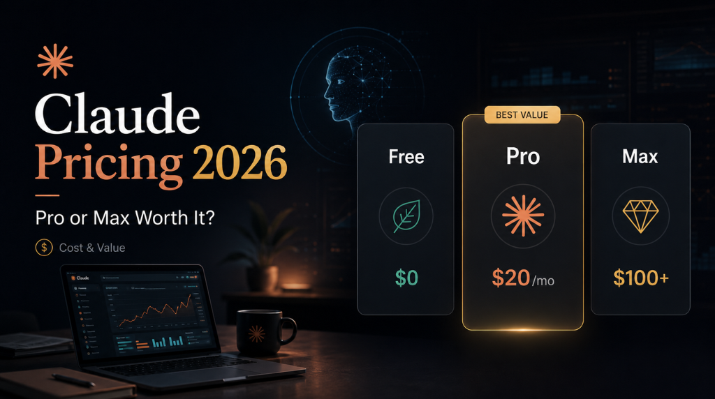 Claude Pricing 2026: Pro or Max Worth It? (Cost & Value)