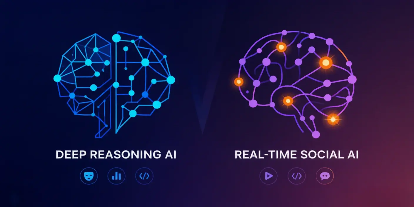 Claude vs Grok AI Simulation comparison hero