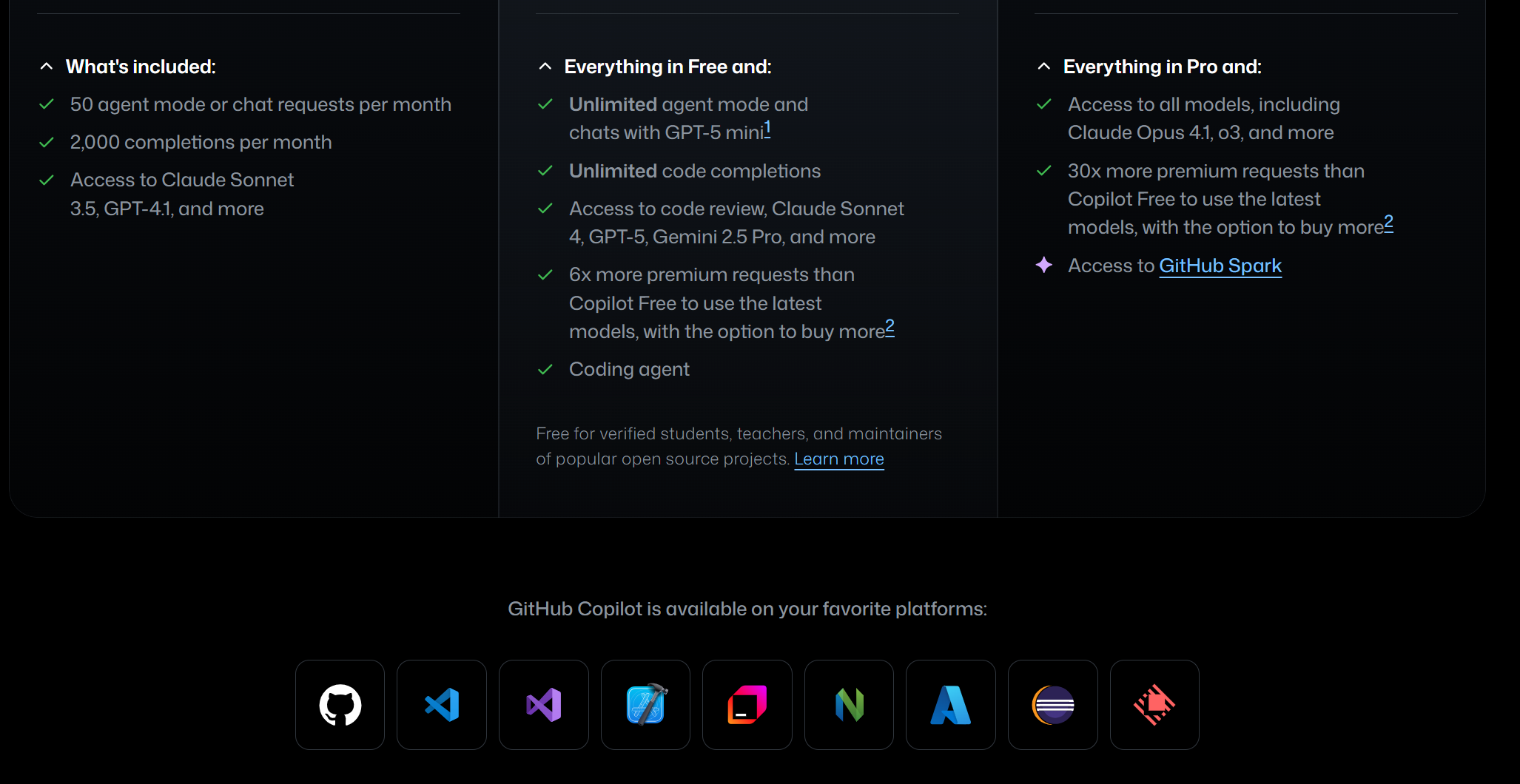 copilot functions