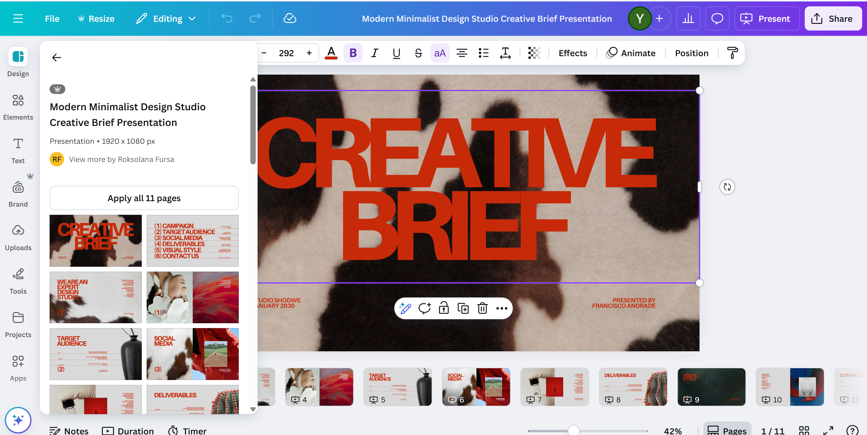 canva make ppt