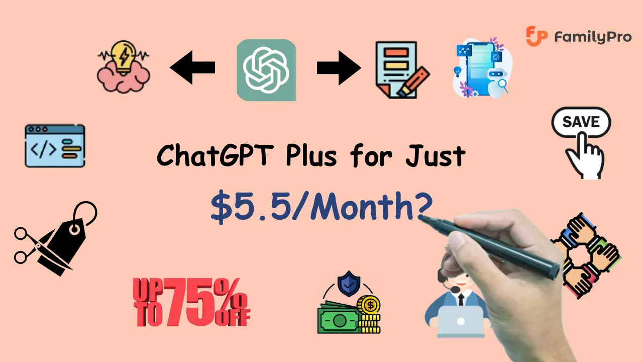 Portada del video tutorial de cuenta compartida de FamilyPro ChatGPT